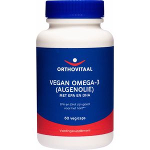 Orthovitaal Vegan Omega 3 (Algenolie) 60 capsules