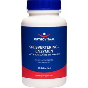 Orthovitaal - Spijsverteringsenzymen - 60 tabletten - Enzymen - vegan - voedingssupplement