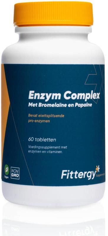 Fittergy - Enzym Complex - Plantaardige Enzymen - Met Vitamine C