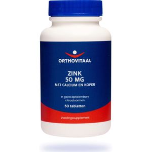 Orthovitaal Zink 50mg 60 tabletten