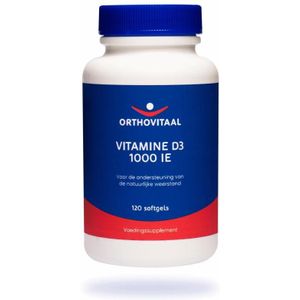 Orthovitaal Vitamine D3 1000IE/25mcg  120 softgels