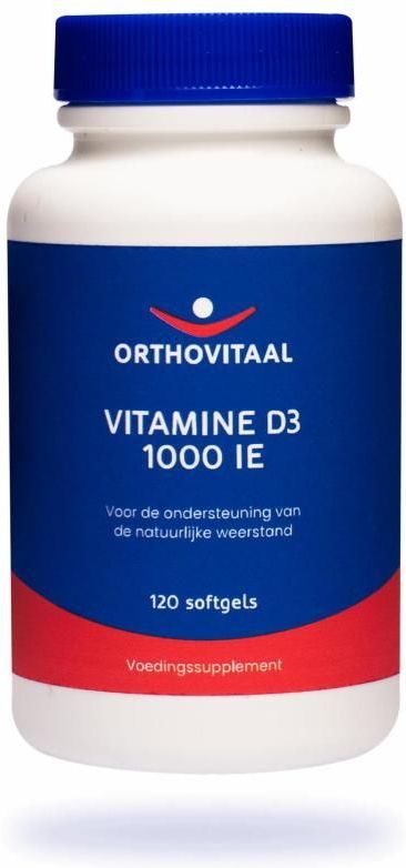 Orthovitaal Vitamine D3 1000IE/25mcg  120 softgels