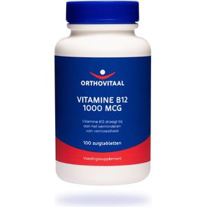 Orthovitaal Vitamine B12 1000mcg 100 zuigtabletten