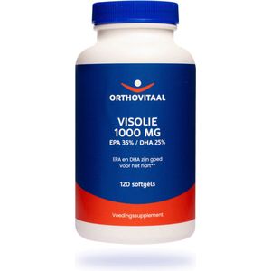 Orthovitaal Visolie 1000mg EPA 35%/DHA 25% 120 softgels