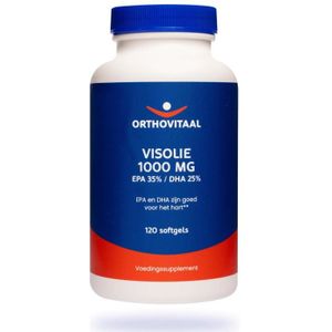 Orthovitaal Visolie 1000mg EPA 35%/DHA 25% 120 softgels