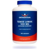 Orthovitaal Temoe Lawak 500mg Javaanse Kurkuma 180 tabletten