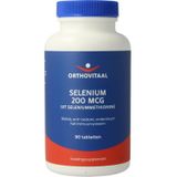 Orthovitaal - Selenium 200 mcg - 90 tabletten - Mineralen - vegan - voedingssupplement