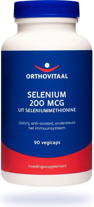 Orthovitaal - Selenium 200 mcg - 90 tabletten - Mineralen - vegan - voedingssupplement