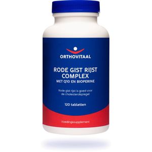 Rode Gist Rijst - Met Q10 - 60 Tabletten - Voedingssupplement