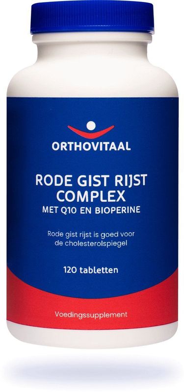 Rode Gist Rijst - Met Q10 - 60 Tabletten - Voedingssupplement
