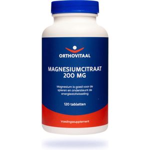 Orthovitaal Magnesium citraat 200 mg 120 tabletten