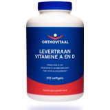 Orthovitaal Levertraan vitamine A en D  350 Softgels |