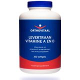 Orthovitaal Levertraan vitamine A en D 350 softgels