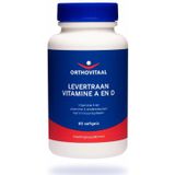 Orthovitaal levertraan vitamine a en d 60 softgels