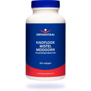 Orthovitaal Knoflook Mistel Meidoorn 250 softgels