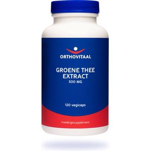 Orthovitaal - Groene Thee extract 500 mg - 120 vegicaps - Plantenextracten - vegan - voedingssupplement