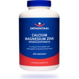 Orthovitaal Calcium Magnesium Zink Mineralenformule Tabletten