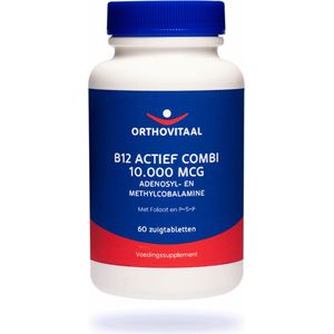 Orthovitaal B12 Actief combi 10.000 mcg 60 zuigtabletten