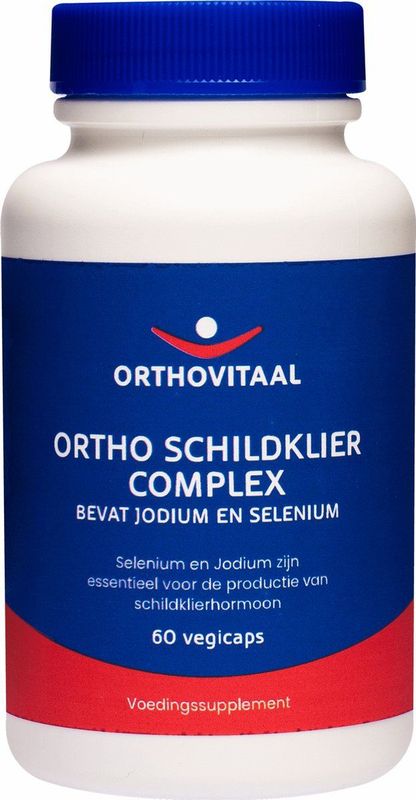 Orthovitaal Ortho Schildklier Complex Jodium En Selenium 60 vegicaps