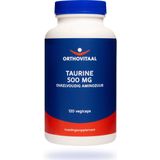 Orthovitaal - Taurine 500 mg - 120 vegicaps - enkelvoudig aminozuur - Vitaminen - vegan - voedingssupplement