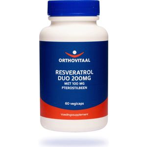 Orthovitaal - Resveratrol Duo 200 mg - 60 vegicaps - Aminozuren - vegan - voedingssupplement