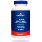 Orthovitaal - Ortho Multi Man - 60 tabletten - Multi vitaminen mineralen - vegan - voedingssupplement