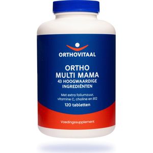 Orthovitaal - Ortho Multi Mama - Multivitaminen - Vegan - 43 Ingrediënten