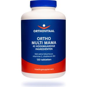 Orthovitaal - Ortho Multi Mama - 120 tabletten - Multi vitaminen mineralen - vegan - voedingssupplement