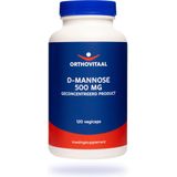 Orthovitaal D-Mannose 500mg  120 Vegetarische capsules