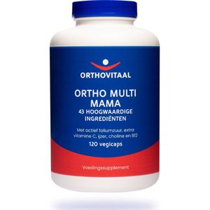 Orthovitaal - Ortho Multi Mama - Multivitaminen - Vegan D3 - 43 Ingrediënten
