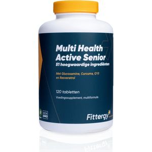 Fittergy Supplements Multi Health Active Senior 120 tabletten