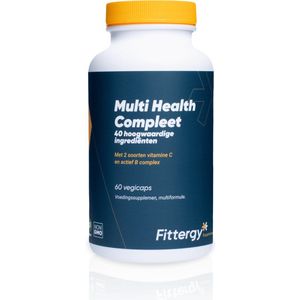 Fittergy Supplements - Multi Health Compleet - 60 vegicaps - Multi vitaminen mineralen - vegan - voedingssupplement