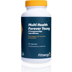 Fittergy - Multi Health Forever Young - Multivitaminen - 60 Capsules