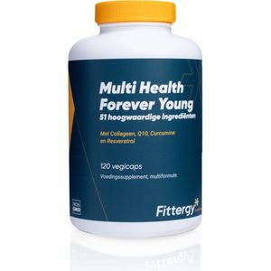 Fittergy Supplements - Multi Health Forever Young - 120 vegicaps - Multi vitaminen mineralen - voedingssupplement