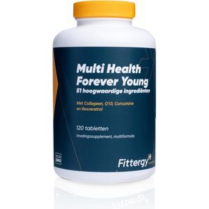 Fittergy Supplements Multi Health Forever Young 120 tabletten