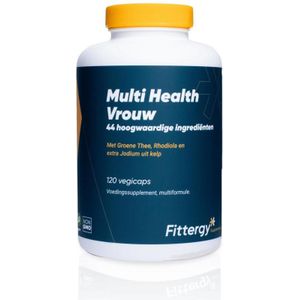 Fittergy Multi health vrouw  120 Vegetarische capsules |