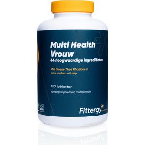 Fittergy Supplements Multi Health Vrouw 120 tabletten