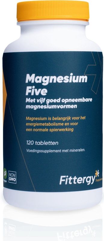 Fittergy Supplements Magnesium Five 120 tabletten