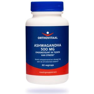 Orthovitaal Ashwagandha 500mg  60 Vegetarische capsules