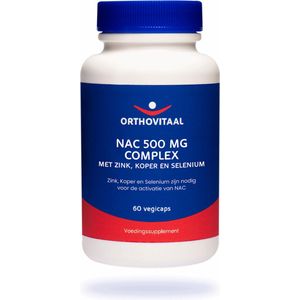 Orthovitaal NAC 500mg complex  60 Vegetarische capsules