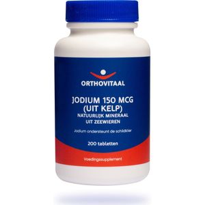 Orthovitaal - Jodium - 150mcg - Kelp - Natuurlijke Bron van Jodium