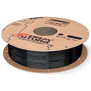 Formfutura 175HDGLA-BLBLCK-0750 3D-printerfilament, PETG, zwart