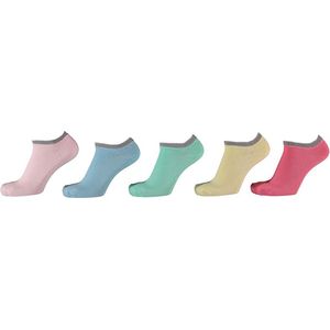 iN ControL 5pack sneakersocks PASTEL 23/26