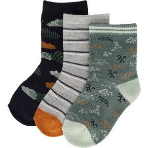 iN ControL 3pack babysocks green - 17/19