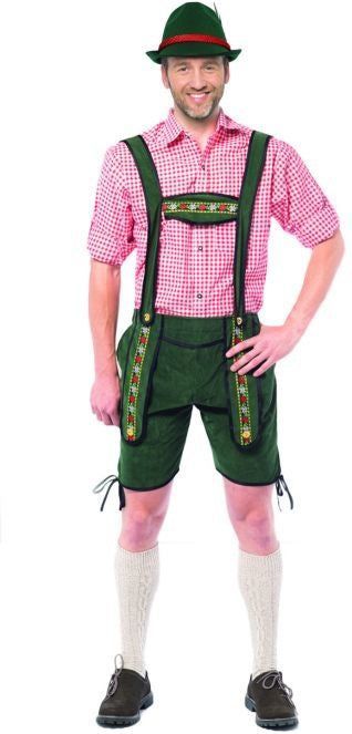 Lederhose Kort Groen