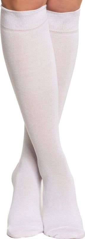 Partychimp - Verkleed Kniesokken - Wit - Dames