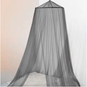 Deconet klamboe - Bangla - Topring 65cm /1250cm omtrek ZWART - 1-2 pers