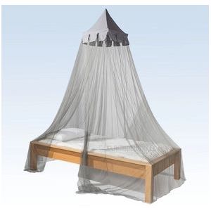 Deconet klamboe Castle - Topframe 50x50cm/ 1250cm Omtrek GRIJS- 1- 2 pers