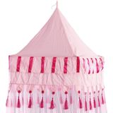 Deconet klamboe - Crusader- Topframe 60cm x 1250cm Omtrek- ROZE/ FUCHSIA 1pers