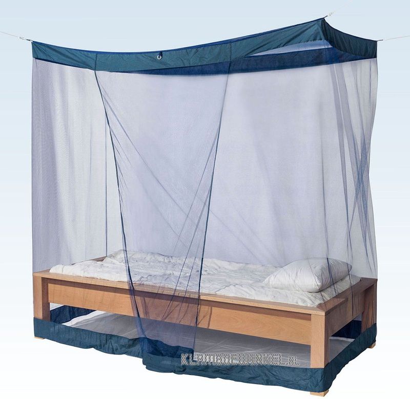 Deconet klamboe - Solo- L200 x B100cm Nachtblauw- 1pers